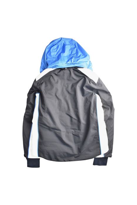 A Black Puffer/Quilted Jackets from Moncler in size 10Y for boy. (Back View)