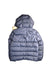 A Navy Puffer/Quilted Jackets from Moncler in size 10Y for boy. (Back View)