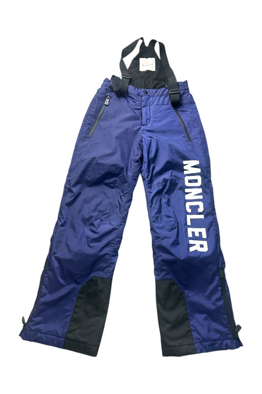 A Blue Ski Pants & Salopettes from Moncler in size 10Y for boy. (Front View)