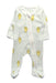 A White Onesies from Le Petit Society in size Newborn for boy. (Front View)