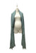 A Teal Scarves from Seraphine in size O/S for maternity. (Front View)