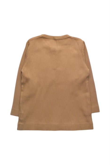 A Beige Long Sleeve Tops from Jamie Kay in size 5T for girl. (Back View)