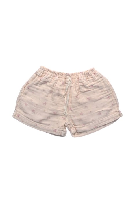 A Beige Shorts from Jamie Kay in size 7Y for girl. (Front View)