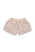 A Beige Shorts from Jamie Kay in size 7Y for girl. (Back View)