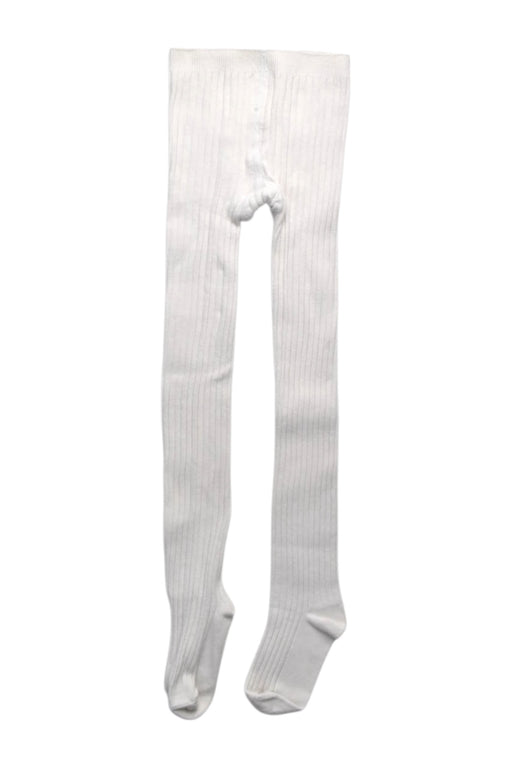 A White Tights from Jamie Kay in size 4T for girl. (Front View)