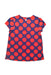 A Red Short Sleeve Tops from PONEY in size 11Y for girl. (Back View)