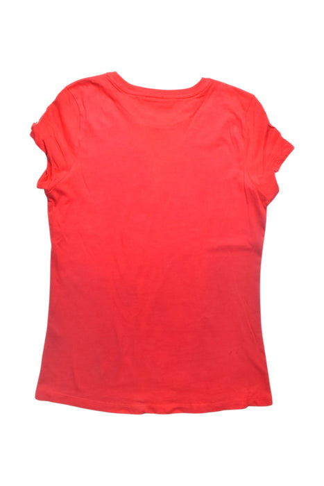 A Red Short Sleeve T Shirts from Hush Puppies in size 12Y for girl. (Back View)