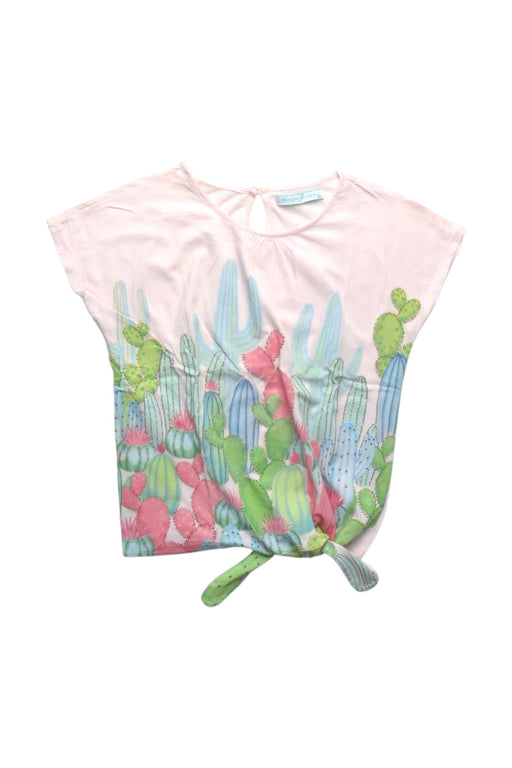 A Multicolour Short Sleeve Tops from Gingersnaps in size 14Y for girl. (Front View)