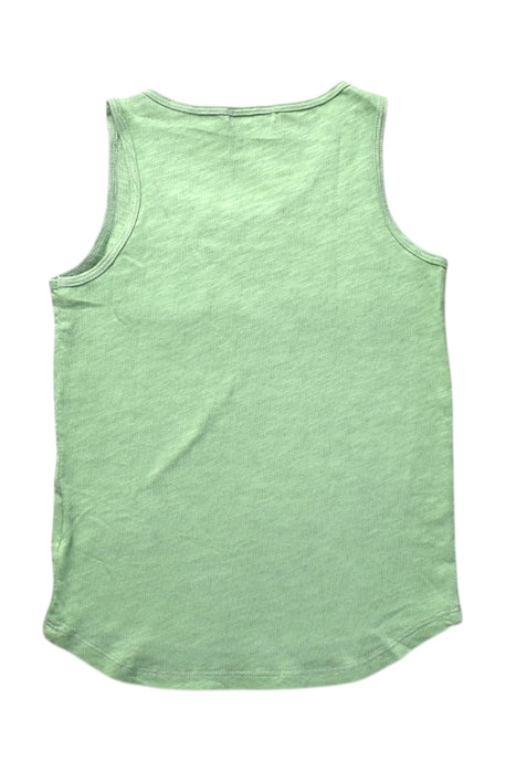 A Green Sleeveless Tops from Crewcuts in size 4T for girl. (Back View)
