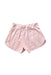 A Pink Shorts from Bella Bliss in size 6T for girl. (Back View)