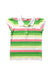 A Multicolour Short Sleeve Polos from PONEY in size 4T for girl. (Front View)