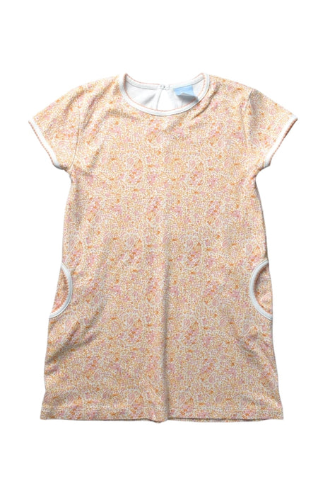 A Multicolour Short Sleeve Dresses from Bella Bliss in size 5T for girl. (Front View)