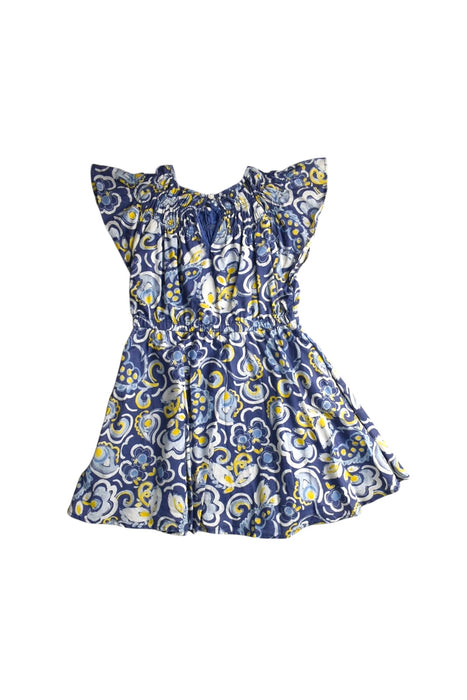 A Multicolour Short Sleeve Dresses from Crewcuts in size 5T for girl. (Back View)