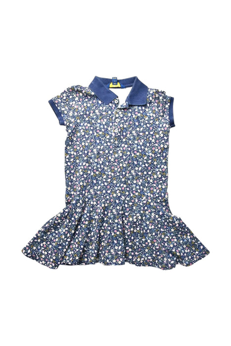 A Multicolour Short Sleeve Dresses from Polo Ralph Lauren in size 5T for girl. (Front View)