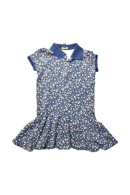 A Multicolour Short Sleeve Dresses from Polo Ralph Lauren in size 5T for girl. (Front View)