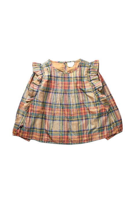 A Multicolour Sleeveless Tops from Crewcuts in size 4T for girl. (Front View)