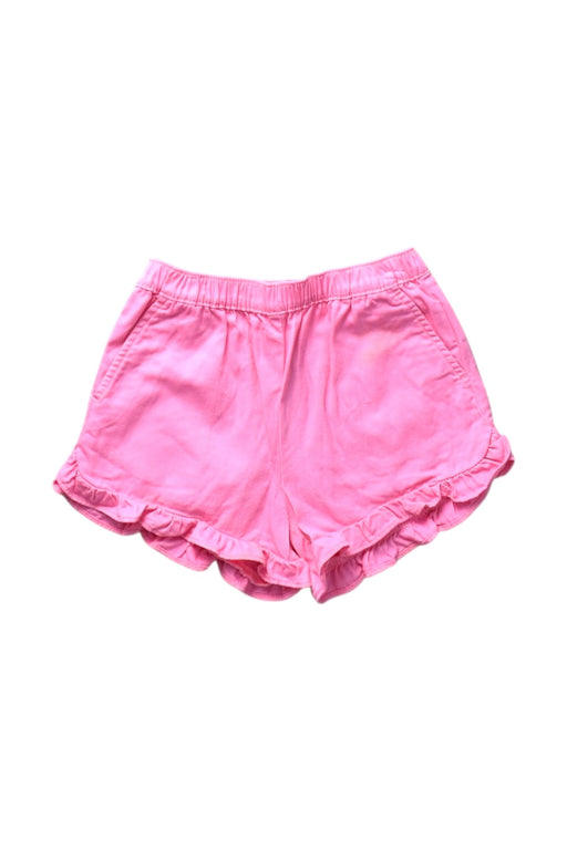 A Pink Shorts from Crewcuts in size 5T for girl. (Front View)