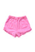 A Pink Shorts from Crewcuts in size 5T for girl. (Back View)