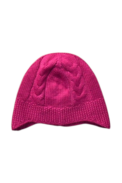 A Pink Winter Hats from Jacadi in size 2T for girl. (Front View)