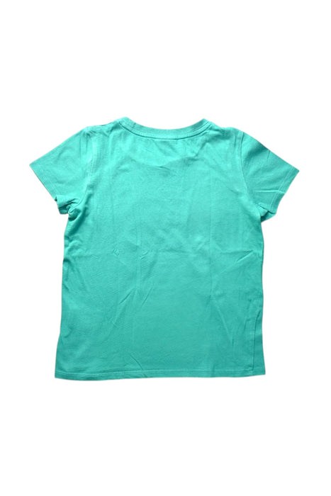 A Green Short Sleeve T Shirts from Seed in size 6T for boy. (Back View)