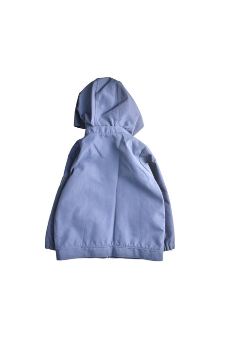 A Blue Rain Jackets from Jacadi in size 4T for boy. (Back View)