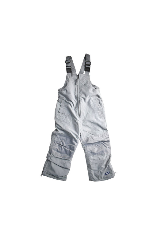 A Grey Ski Pants & Salopettes from Lands' End in size 4T for boy. (Front View)