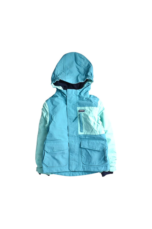 A Blue Ski Jackets from Lands' End in size 4T for boy. (Front View)