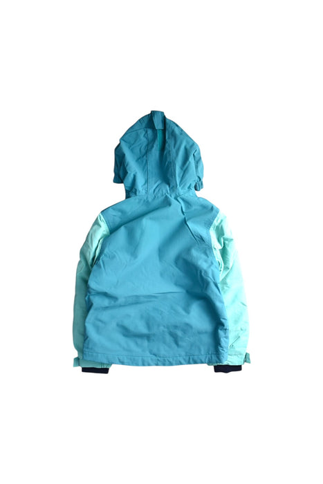A Blue Ski Jackets from Lands' End in size 4T for boy. (Back View)