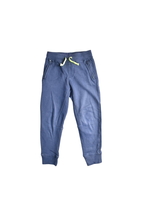 A Blue Sweatpants from Crewcuts in size 6T for boy. (Front View)