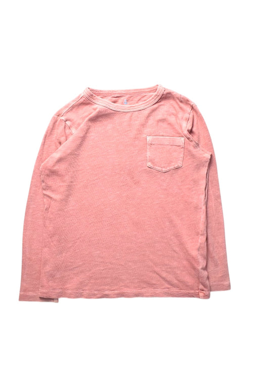 A Pink Long Sleeve T Shirts from Crewcuts in size 6T for boy. (Front View)