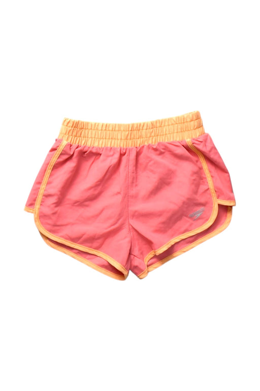 A Pink Shorts from Speedo in size 9Y for girl. (Front View)