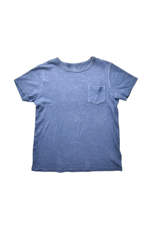 A Blue Short Sleeve T Shirts from Crewcuts in size 6T for boy. (Front View)