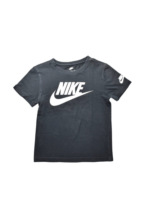 A Black Short Sleeve T Shirts from Nike in size 6T for boy. (Front View)