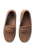 A Brown Loafers & Moccasins from Floafers in size 7Y for boy. (Back View)