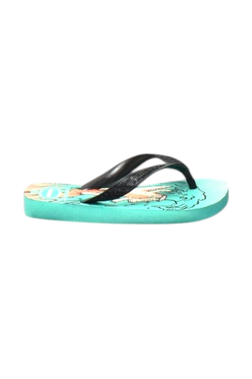 A Multicolour Flip Flops from Havaianas in size 6T for boy. (Front View)