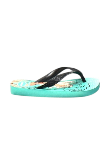 A Multicolour Flip Flops from Havaianas in size 6T for boy. (Front View)