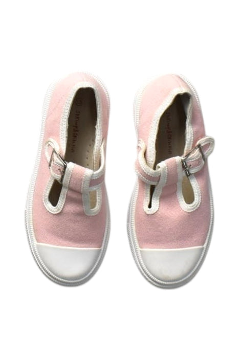A Pink Sneakers from Shrimp & Grits Kids in size 5T for girl. (Back View)