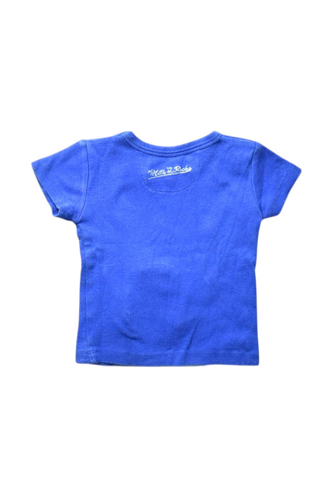 A Blue Short Sleeve T Shirts from Milk on the Rocks in size 2T for boy. (Back View)