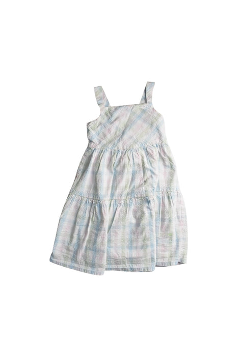 A Multicolour Sleeveless Dresses from Hope & Henry in size 6T for girl. (Front View)