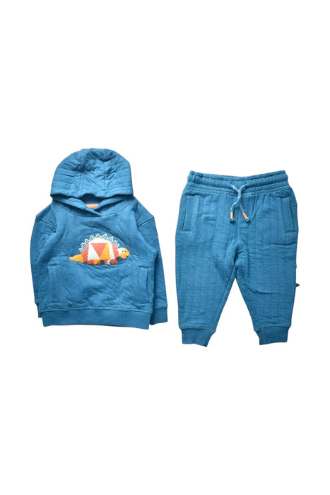 A Blue Pants Sets from Mothercare in size 12-18M for boy. (Front View)