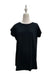 A Black Short Sleeve Tops from Jojo Maman Bébé in size Maternity-M for maternity. (Front View)