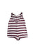 A Burgundy Sleeveless Rompers from Bae in size Maternity-M for maternity. (Back View)