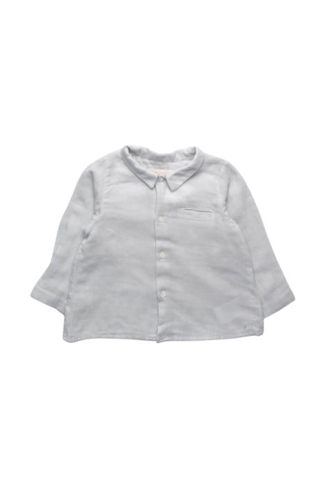 A White Long Sleeve Shirts from Bonpoint in size 6-12M for boy. (Front View)