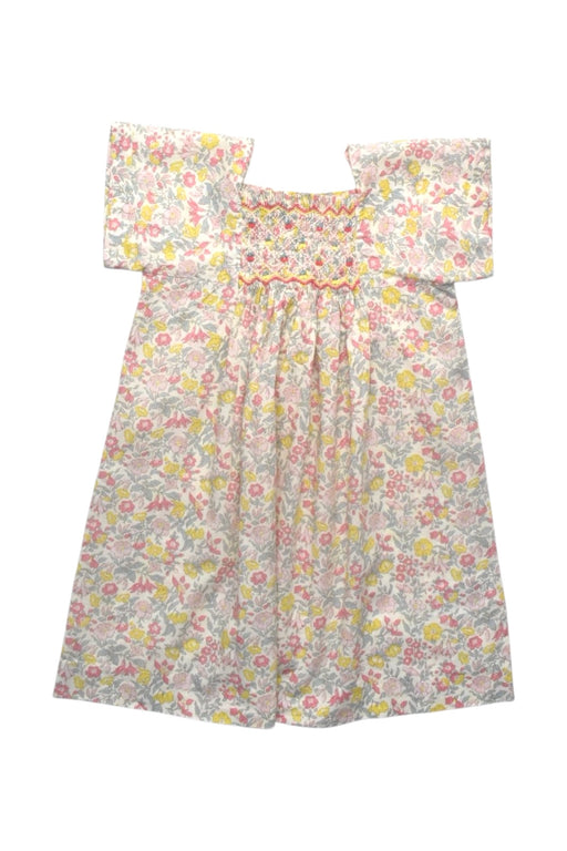A Multicolour Short Sleeve Dresses from Bonpoint in size 3T for girl. (Front View)