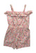 A Multicolour Sleeveless Rompers from Bonpoint in size 4T for girl. (Back View)