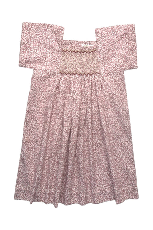 A Pink Short Sleeve Dresses from Bonpoint in size 3T for girl. (Front View)