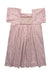 A Pink Short Sleeve Dresses from Bonpoint in size 3T for girl. (Front View)