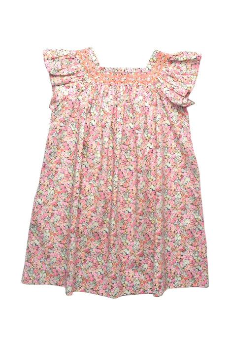 A Multicolour Sleeveless Dresses from Bonpoint in size 4T for girl. (Front View)