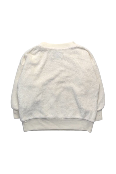 A White Crewneck Sweatshirts from Bobo Choses in size 6-12M for girl. (Back View)