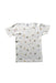 A White Short Sleeve T Shirts from Petit Bateau in size 8Y for boy. (Front View)